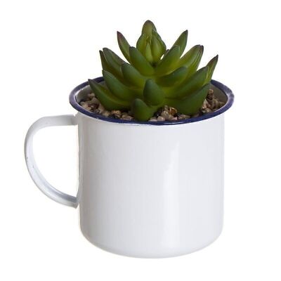 TAZZA CACTUS EN MACETA LATON L HH22212648