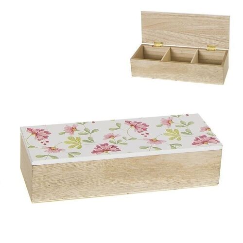 CAJA CON 3 DPTOS FLORAL MARKET HH2182824