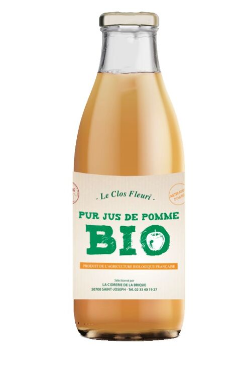 Jus de Pomme BIO - Le Clos Fleuri