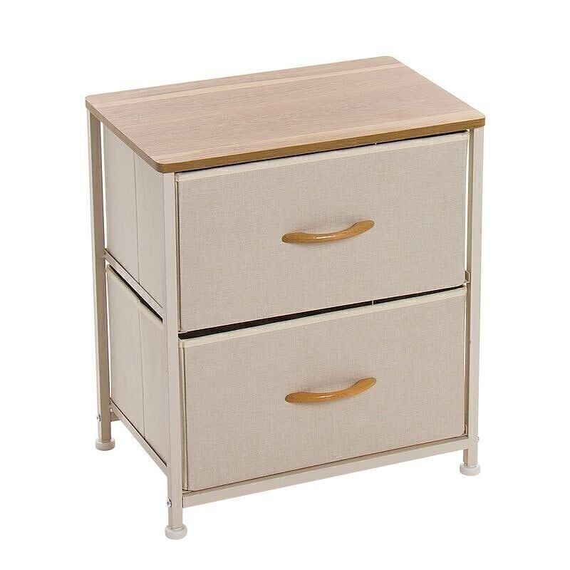 CAJONERA 2 CAJONES NATURAL HH300301