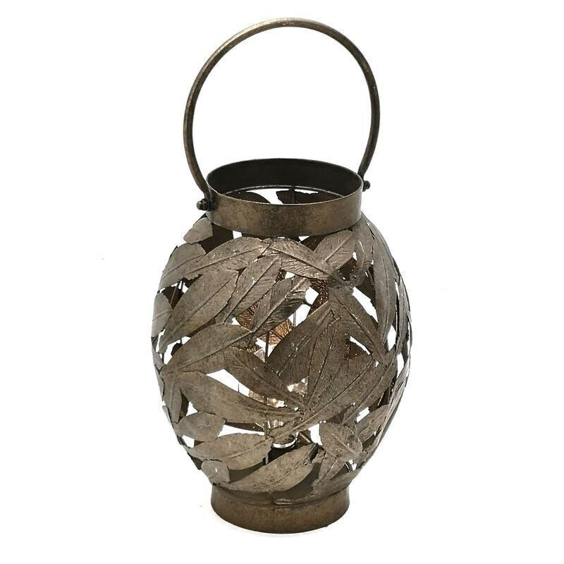 KERZE LED L HOJAS HH294446