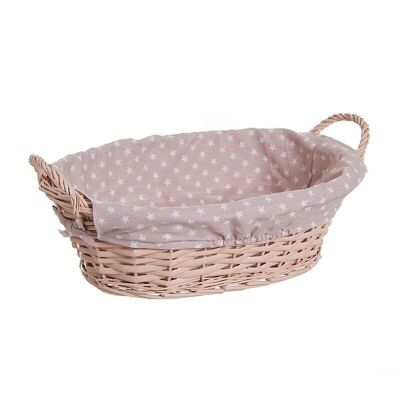 CESTA MIMBRE STELLE ROSA HH292117