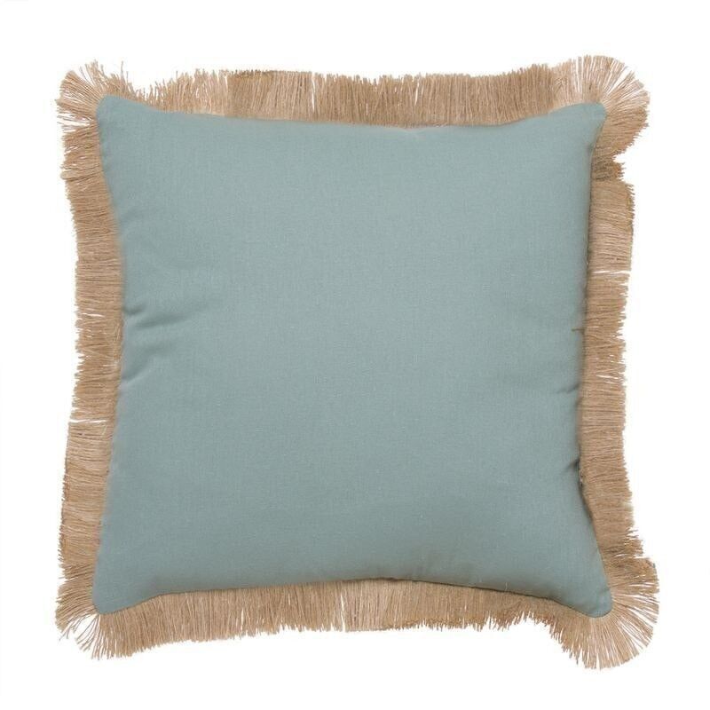 COJIN 42X42 FLECOS YUTE GRÜN AGUA HH23481416