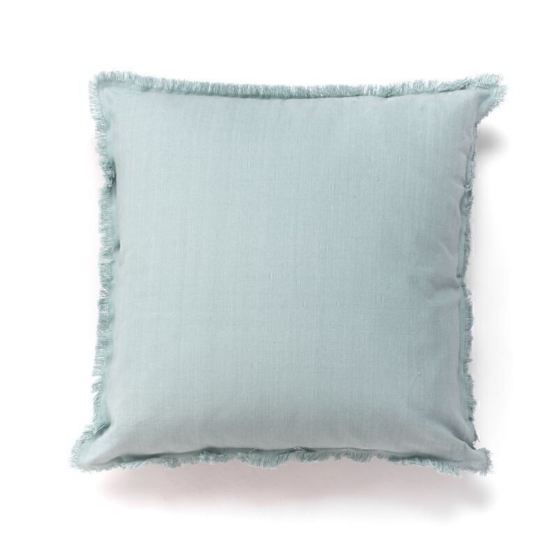 COJIN 60X60 ALG.FLECOS VERDE AGUA HH3046542