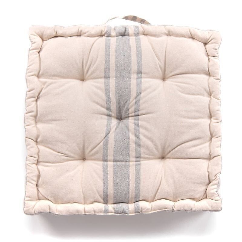 Bodenkissen 40x40 RAYAS CAPITONE CRUDO HH3051574