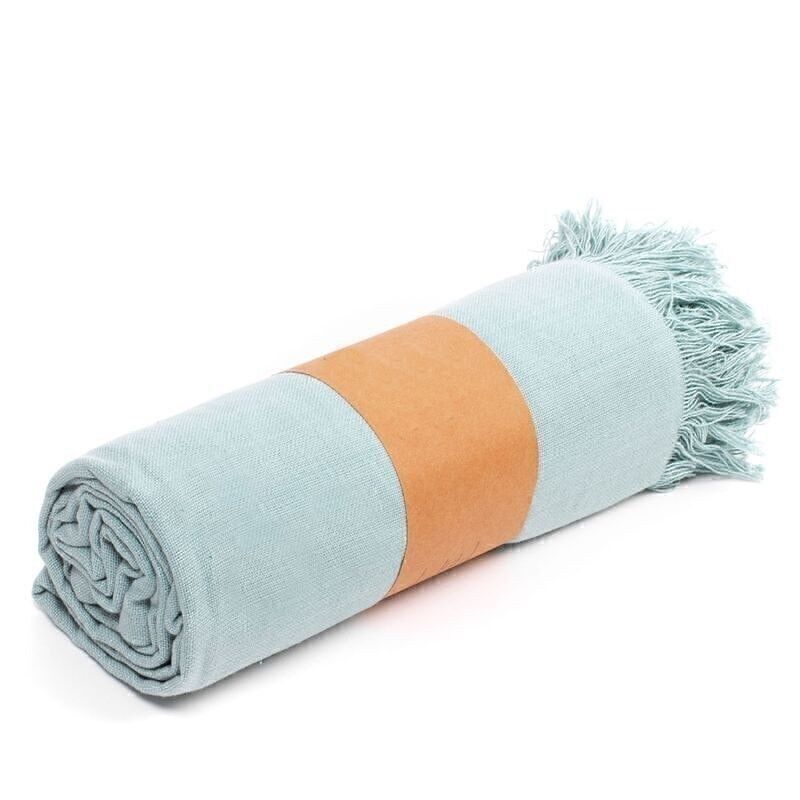 CUBRECAMA 240X260 ALG.FLECOS VERDE AGUA HH3046554