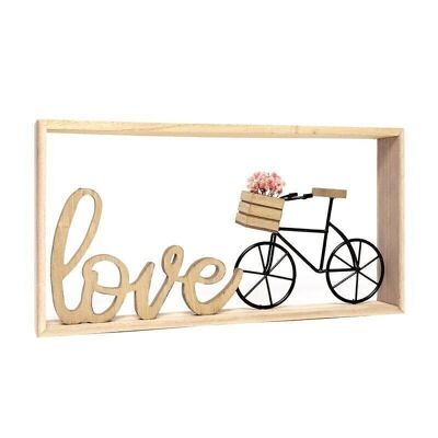 SAN VALENTÍN DÉCORATION LOVE CON BICICLETA HH2540343