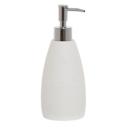 DISPENSADOR JABON PIEDRA BLANCO HH2684240