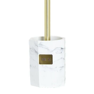 ESCOBILLERO MARMOL BLANCO/ORO HH293822