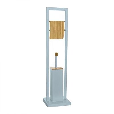 ESCOBILLERO/PORTARROLLOS BAMBU AZUL HH2293584