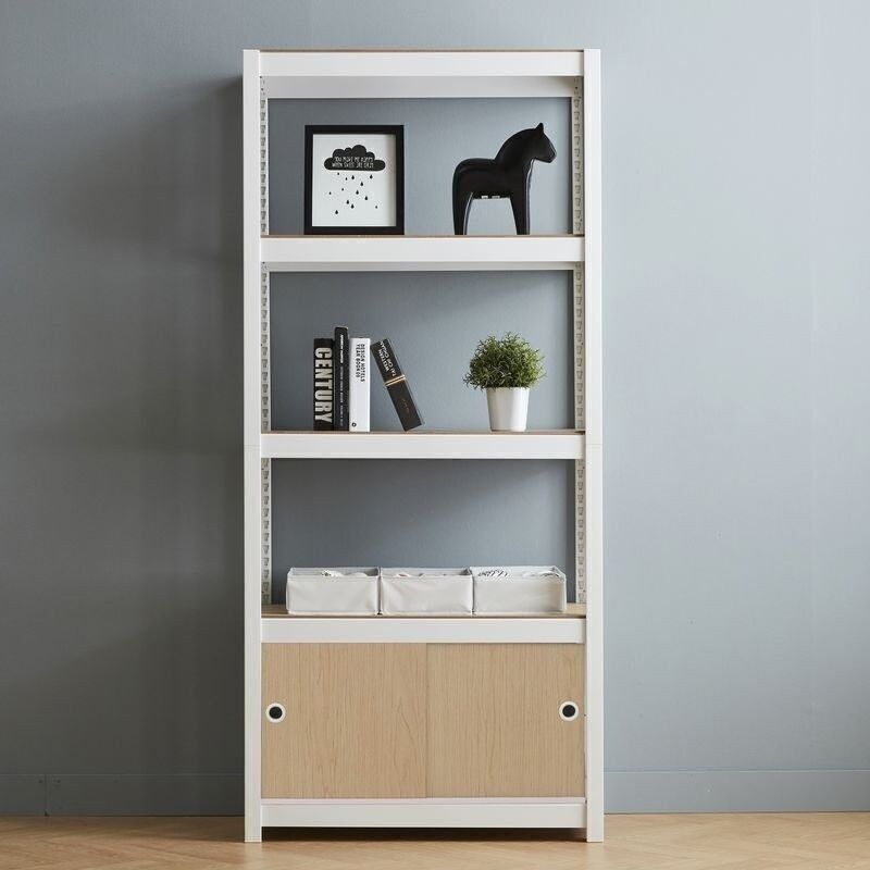 MODULARER SCHRANK 5 STÄNDER WEISS HH292514