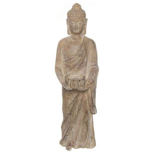 FIGURA BUDA PORTAVELA PIEDRA HH300705