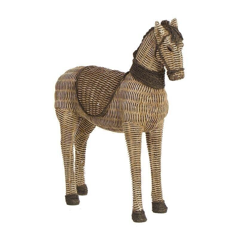 FIGURA CABALLO EFECTO RATAN HH301609