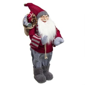 FIGURA DECORATIVA PERE NOEL 60CM HH3046216