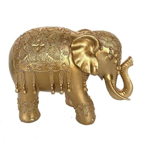 FIGURA ELEFANTE M ORO HH300751