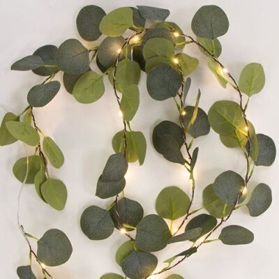 GUIRNALDA 150CM 15 LED HOJAS 3XAA HH3051787