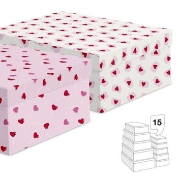 SAN VALENTÍN JUEGO 15 CAJAS AMOR 2M HH2847467 1