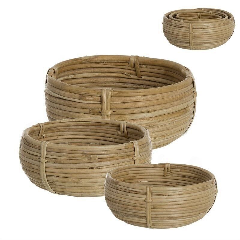 JUEGO 3 BOLS RATAN HH284549