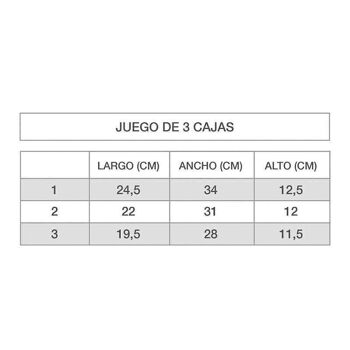 JUEGO 3 CAJAS MANO DE FATIMA HH2847290 2
