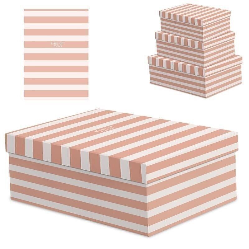 JUEGO 3 CAJAS RAYAS HH2847381