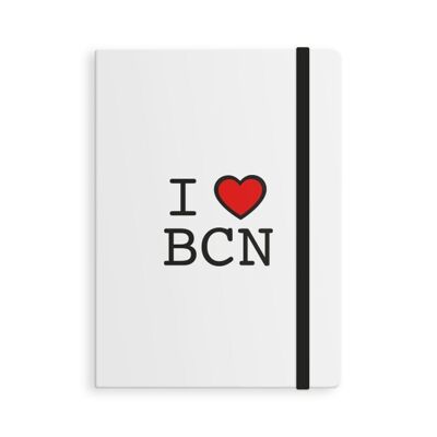 LIBRETA CON GOMA L AMO BCN HH2663840
