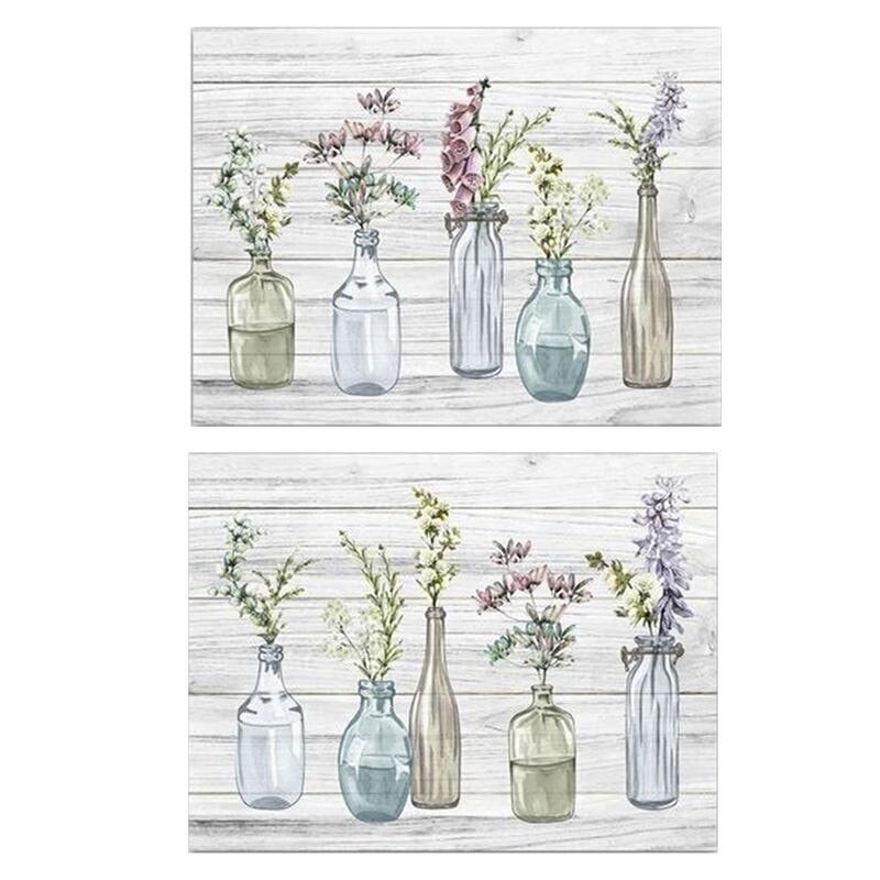 LIENZO 40x50 VIOLETTES 2M HH294139