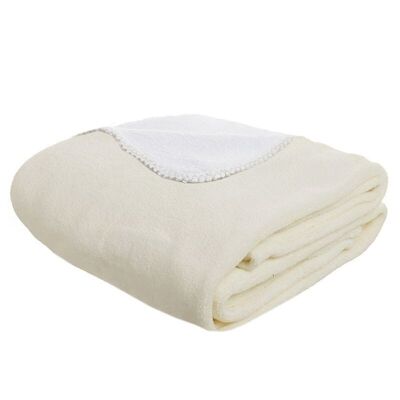 MANTA 125X150 SHERPA CRUDO HH305017