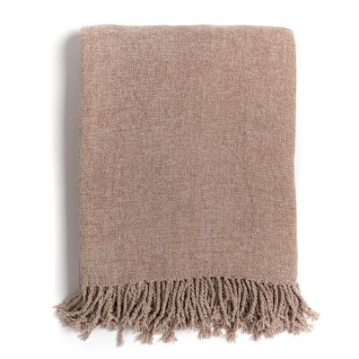 MANTA MULTIUSOS 130X170 CHENILLA BEIGE HH3051390