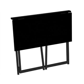 MESA ESCRITORIO PLEGABLE NEGRO HH245917 2