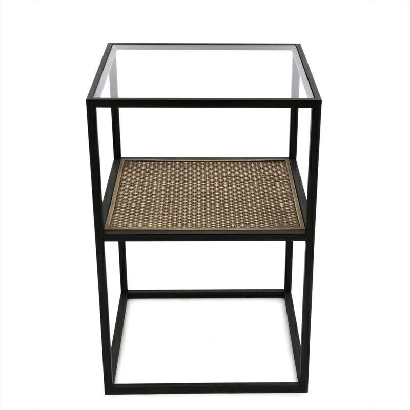 MESITA AUXILIAR METAL RATAN HH294428