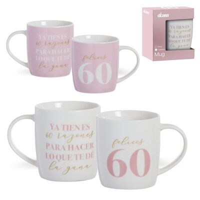 MUG 350ML 60 AÑOS 2M HH2776429