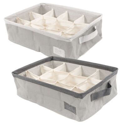 ORGANIZZATORE 12 DPTOS. GRIS 2C HH2786192