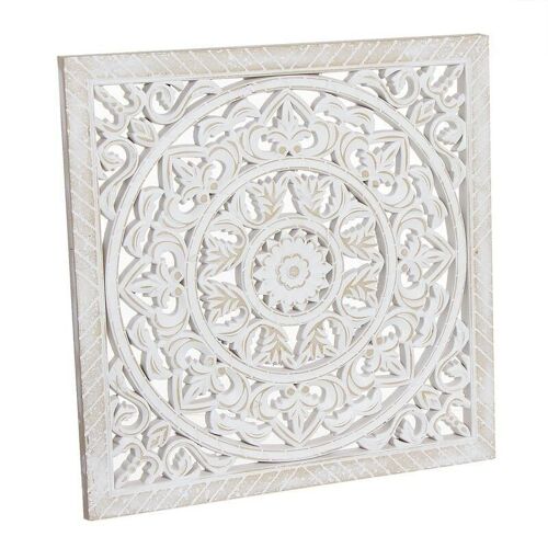 PANEL MADERA 40X40 BLANCO HH291417