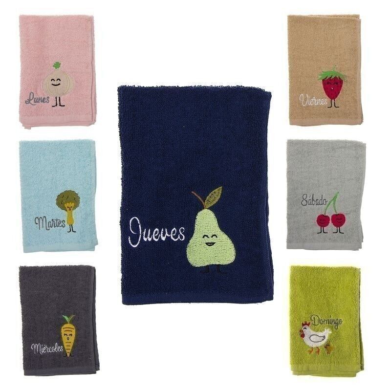 PAÑO COCINA BORDADO SEMANA 7M HH292905