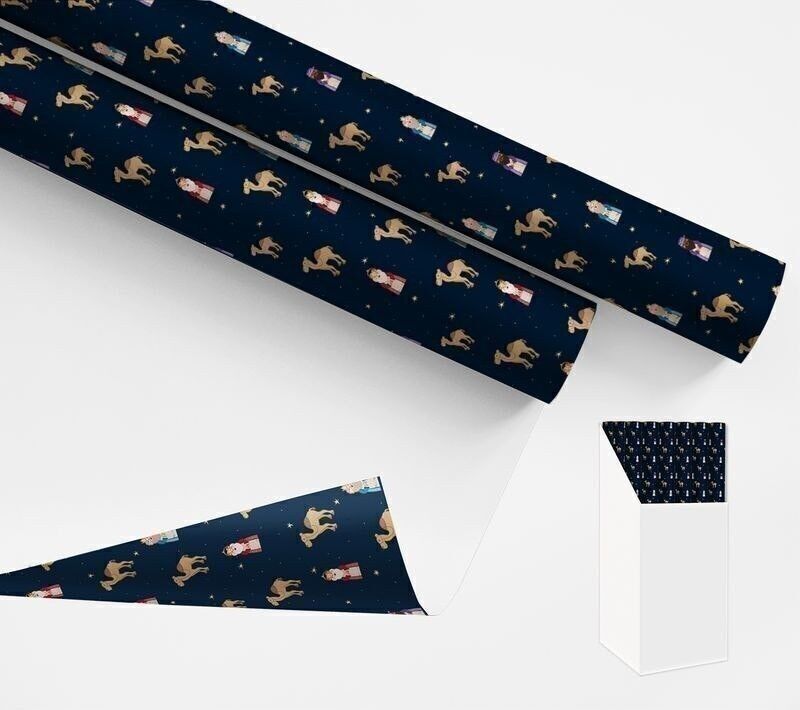 Geschenkpapier, 200 x 70 cm, Reyes Magicos, HH304117