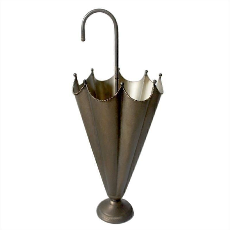 PARAGÜERO FORMA PARAGUAS ORO ENVEJECIDO HH282884