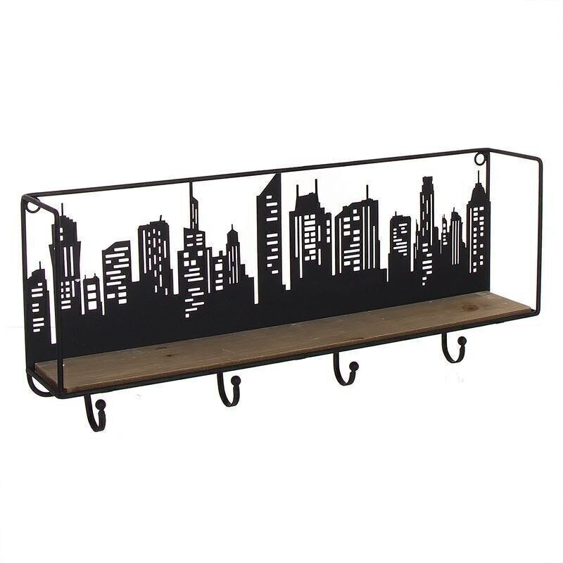 PERCHERO PARED METAL AVEC ESTANTE SKYLINE HH2836398