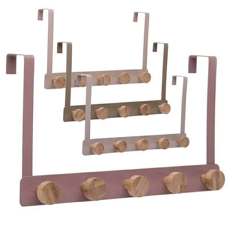 PERCHERO PUERTA 5 COLGADORES BAMBU 4C HH2293747