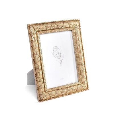 PORTAFOTO 10X15 ARABESCO ORO HH301751