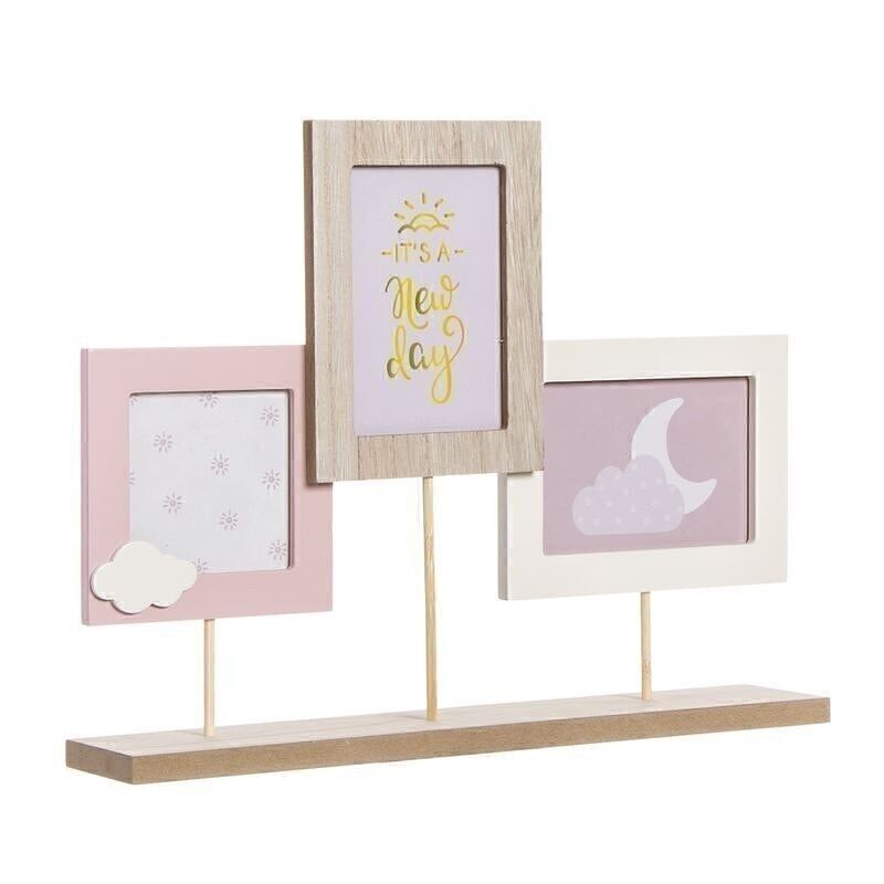 PORTAFOTOS MULT. EN PEANA INF.ROSA HH291504