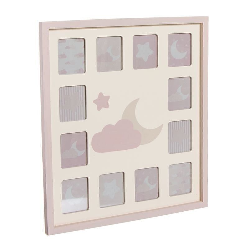 MEHRFACHE PORTAFOTOS 12 MONATE ROSA HH2182724