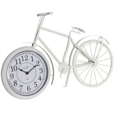 RELOJ FORMA BICI CREMA HH22211723