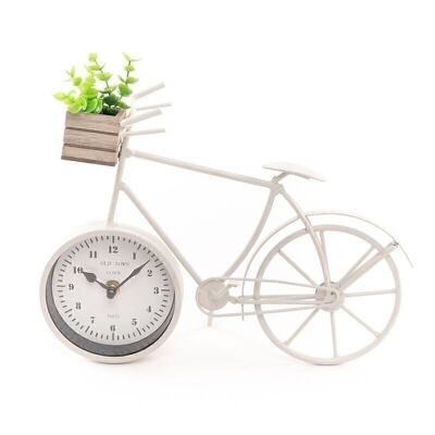 RELOJ SOBREMESA BICICLETA CREMA HH2540417