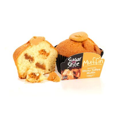 Box of 12 Seriously Sticky Toffee Muffin
