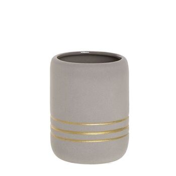 VASO GRIS FILO CHAMPAGNE HH2293674