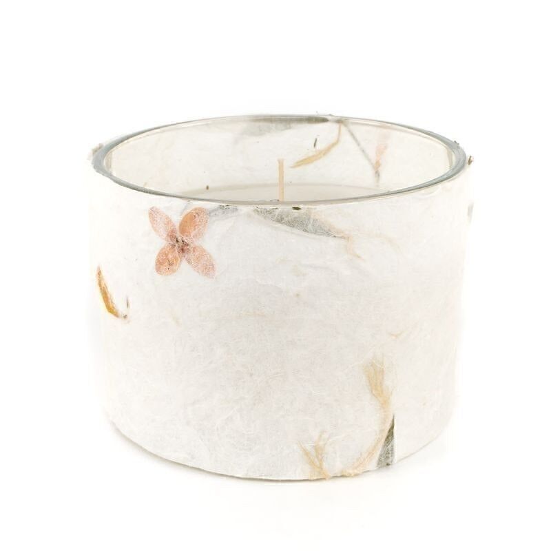 VELA AROMATICA EN VASO L CON PAPEL DECORADO HH305807