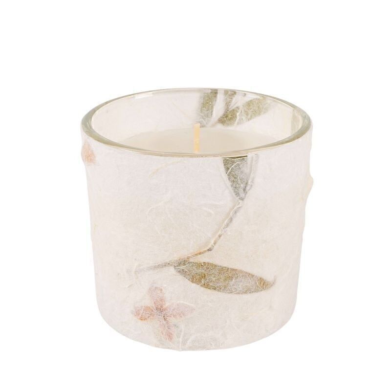 VELA AROMATICA EN VASO M CON PAPEL DECORADO HH305808