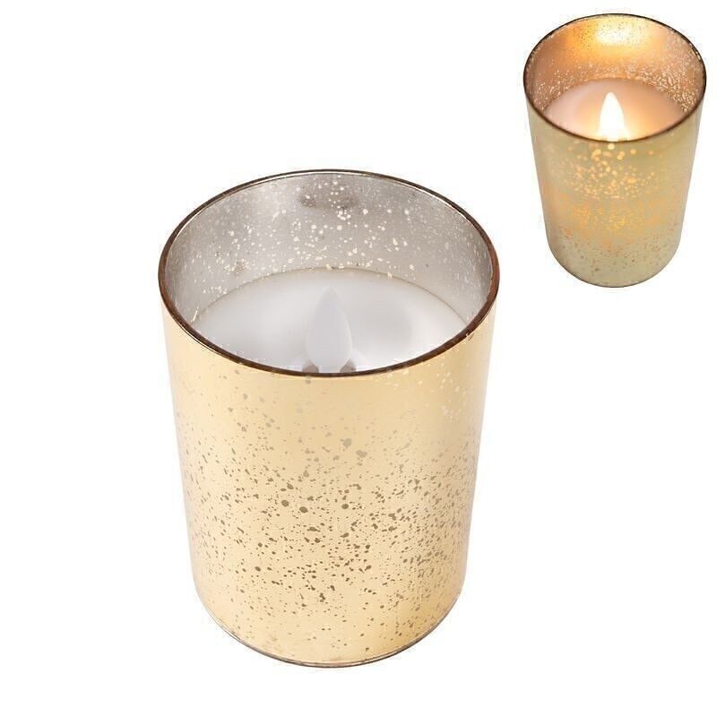 VELA LED S LLAMA MOVIMIENTO Y TEMP.ORO 2XAA HH30512505