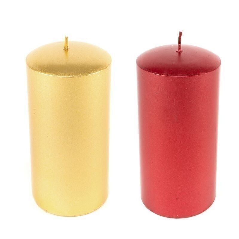 VELA METALICA M ORO/ROJO 2C HH30512453