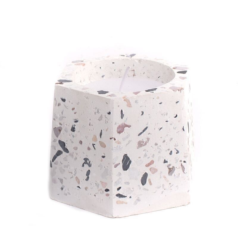 VELA VASO TERRAZO BLANCO HH22212752